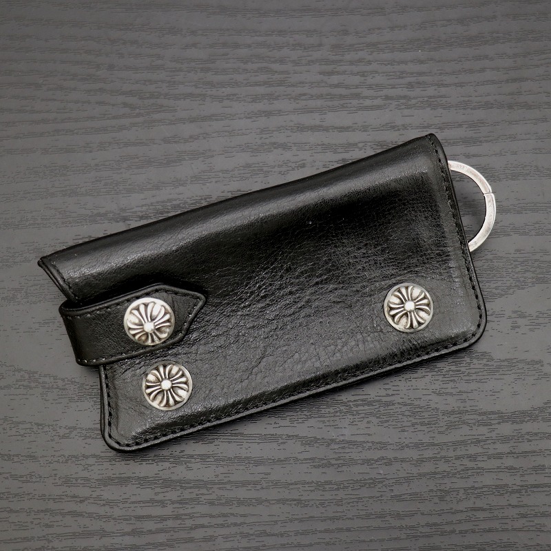 楽天市場】クロムハーツ【CHROMEHEARTS】レザーキーケース/クロス