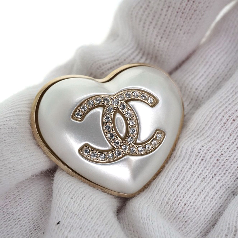 LOVE 最終お値下げ CHANEL パール ブローチ LOVE 最終お値下げ