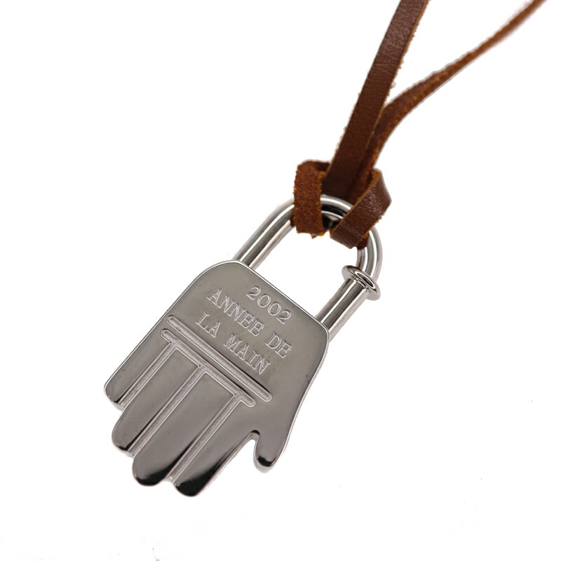 楽天市場】HERMES【エルメス】ハンドモチーフ カデナ ネックレス 2002