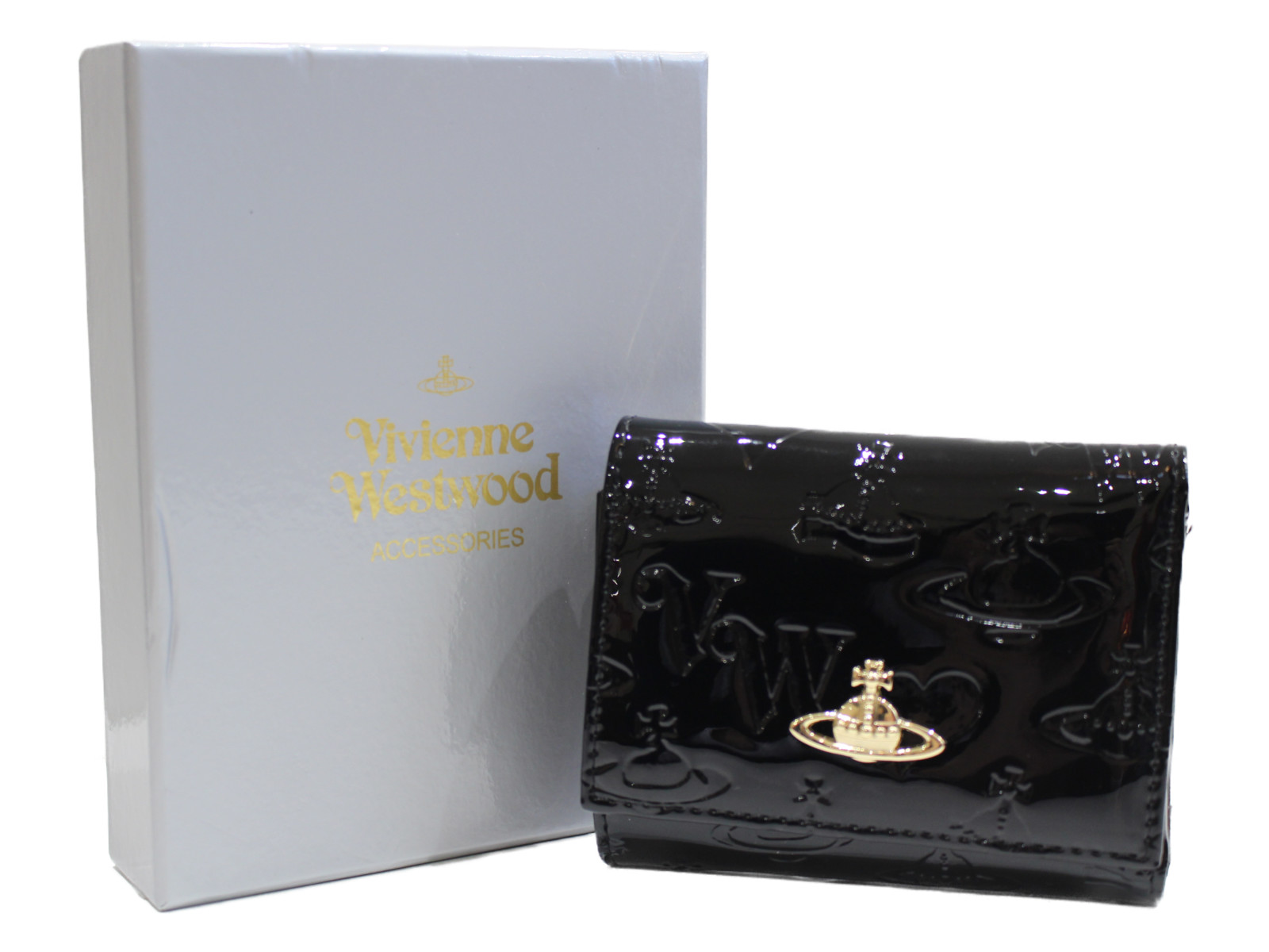 楽天市場】【箱あり】V.WESTWOOD がま口エナメル財布 212VW5440NSQ02