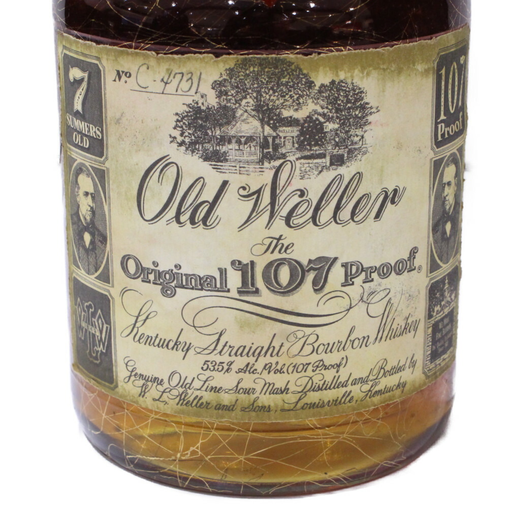 ◇注目! オールドウェラー アンティーク 7年 750ml 53.5% 巾着付