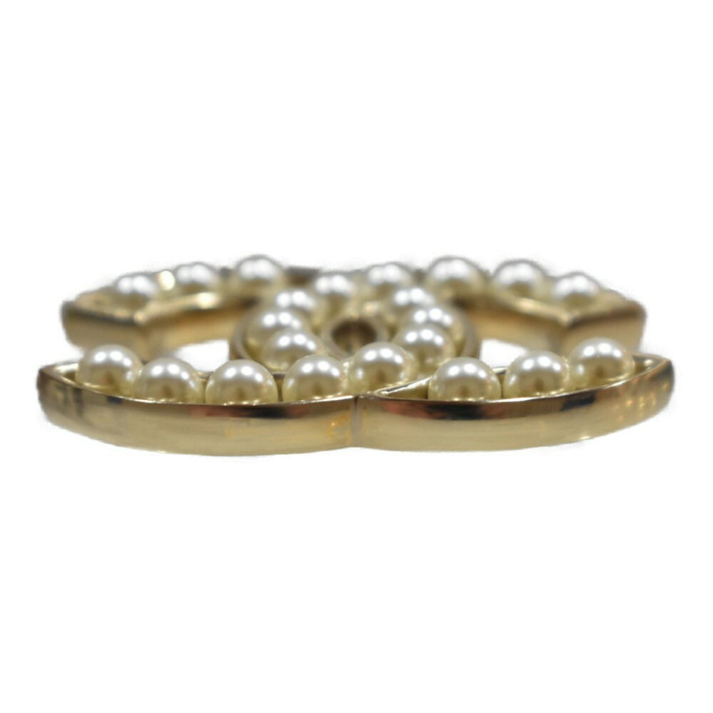 楽天市場】CHANEL ココマーク パールブローチ ゴールド 30.1g