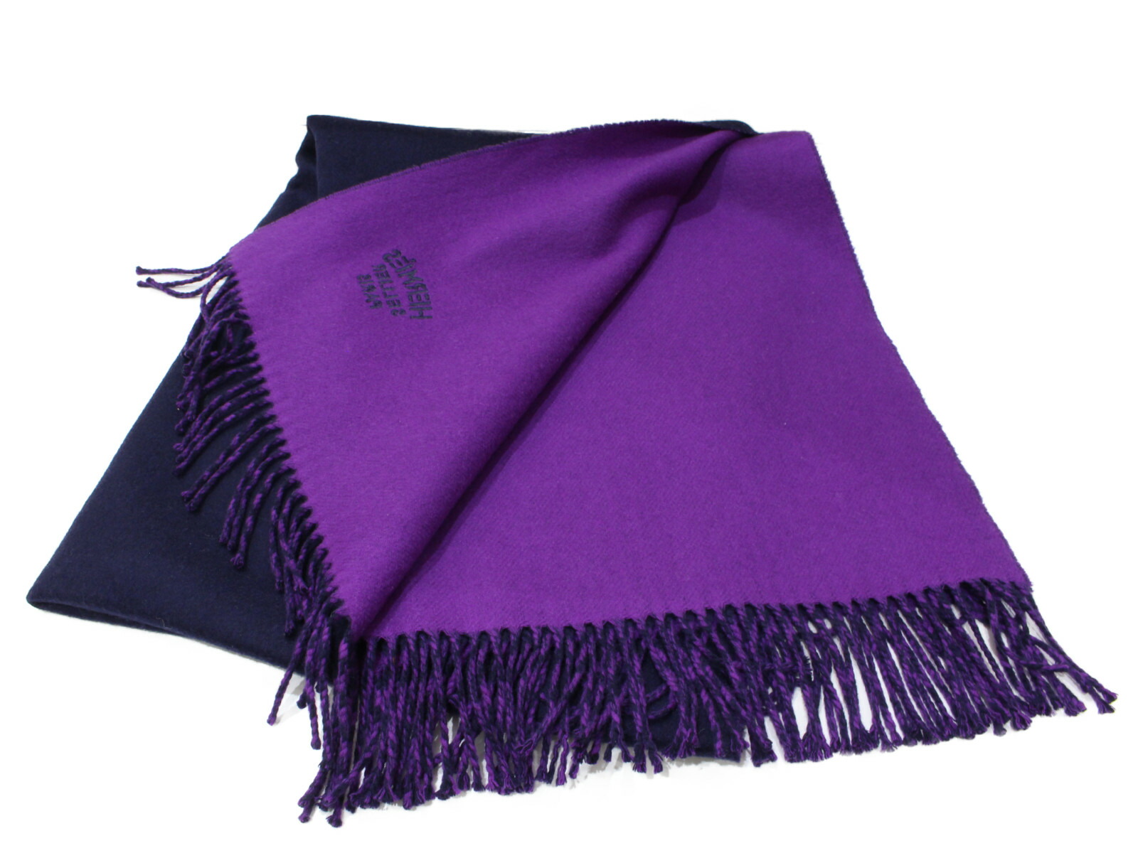 楽天市場】HERMES エルメス 大判ストール ショール カシミア100