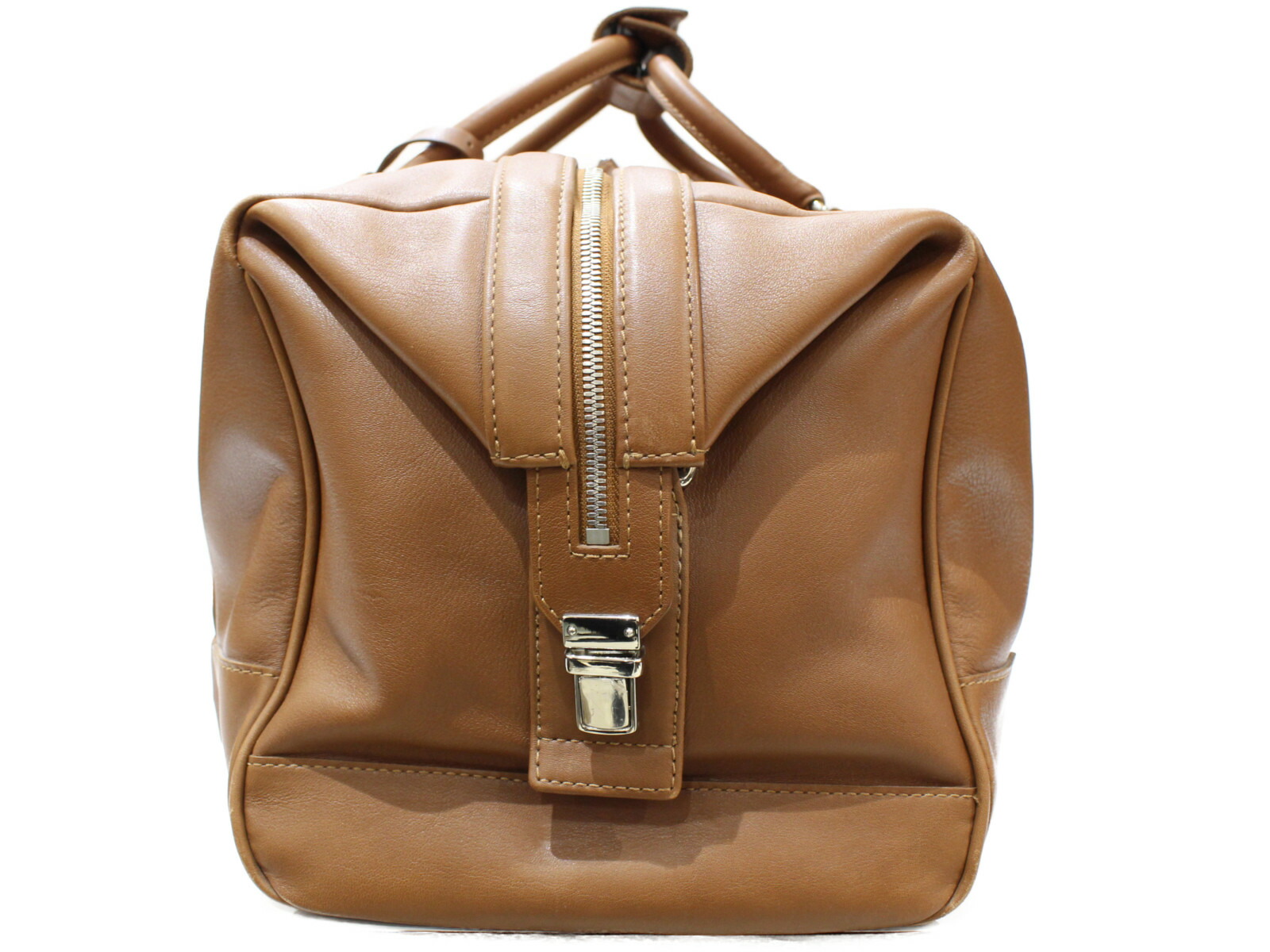 COACH コーチ ボストンバッグ 旅行バッグ F05404 レザー ブラウン 茶色