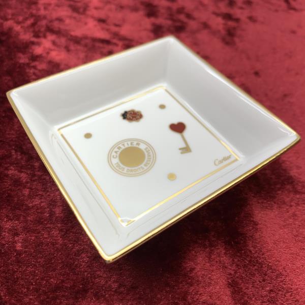 Cartier カルティエ ポーセリン アクセサリー トレー アッシュトレイ