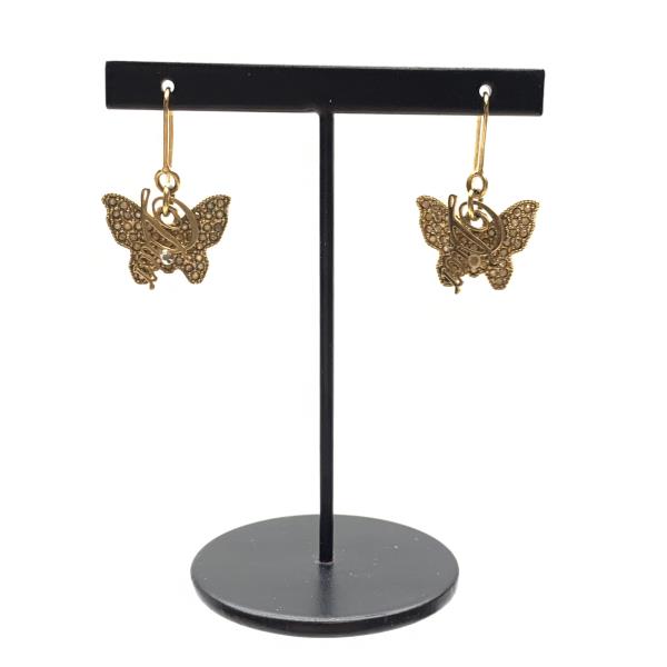 Dior バタフライモチーフ ピアス 楽天市場】ピアス（ブランド