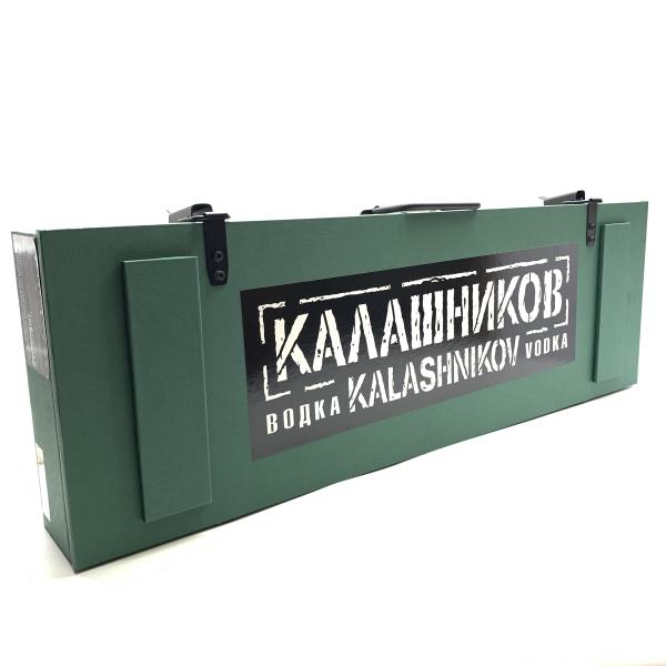 楽天市場】KALASHNKOV カラシニコフ ウォッカ 700ml 専用ケース入り