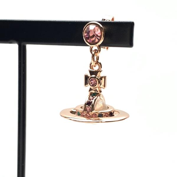 楽天市場】ヴィヴィアンウエストウッド タイニー オーブ ピアス ピンク