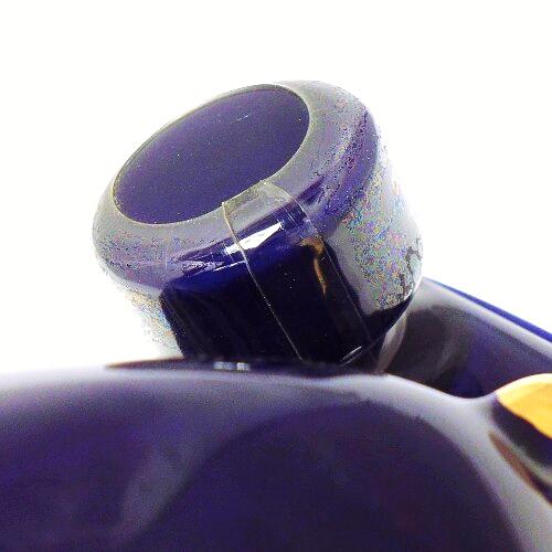 HINE ハイン XO 鹿ボトル 青 陶器 リモージュ☆AY42937