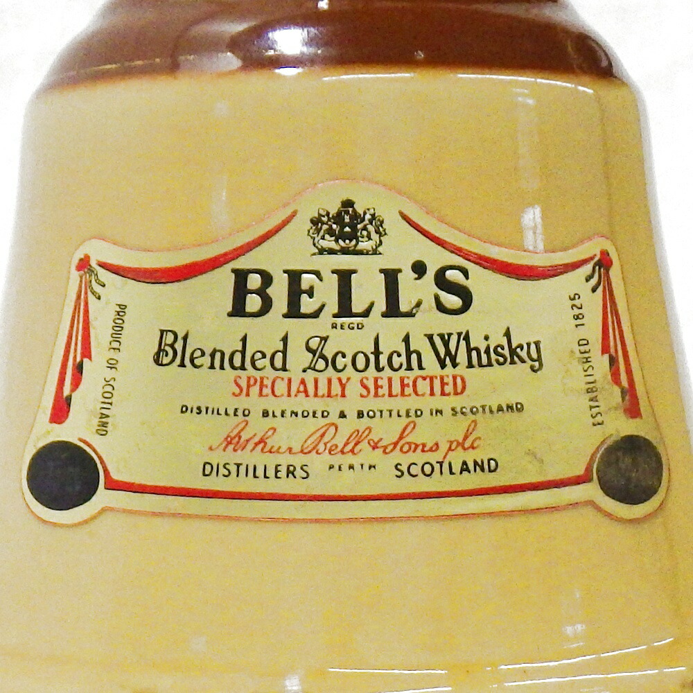 楽天市場】BELL'S ベル ベルズ 陶器ボトル 750ml 43% 約1376g ブレン