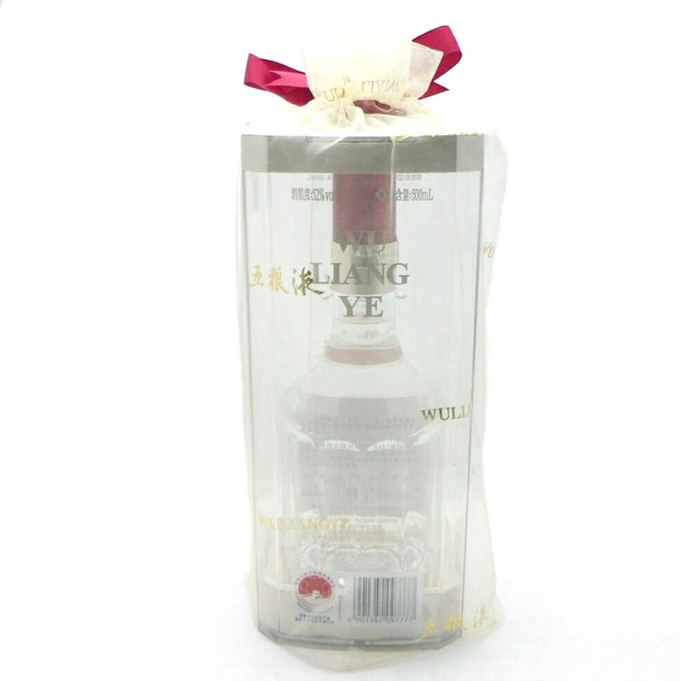 五稜液 500ml 52度 透明ケース・袋付き 五稜液 500ml 52度 透明ケース