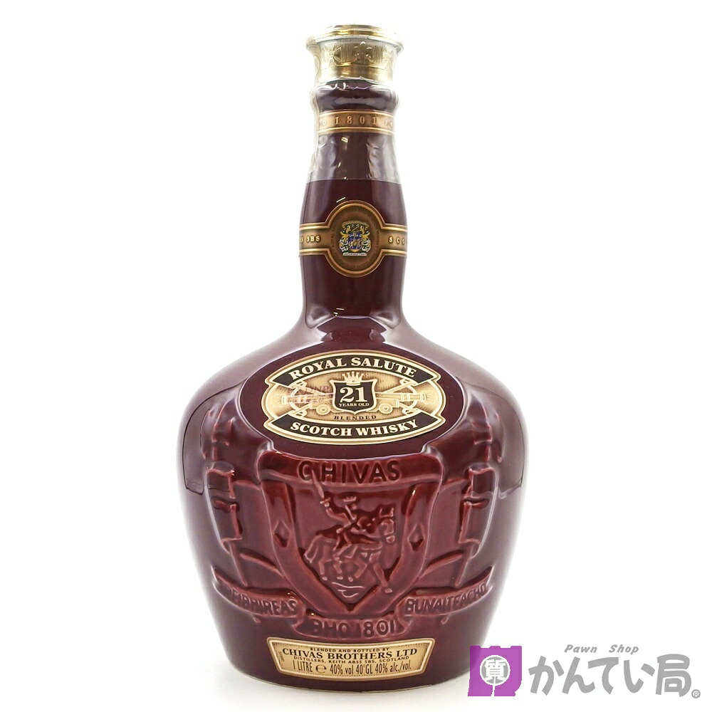 ◇注目! ロイヤルサルート 21年 赤陶器 1000ml 40% スコッチ