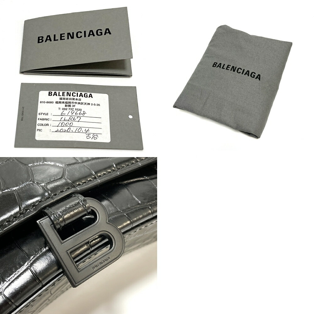 楽天市場】バレンシアガ【BALENCIAGA】Hourglass アワーグラス 2way