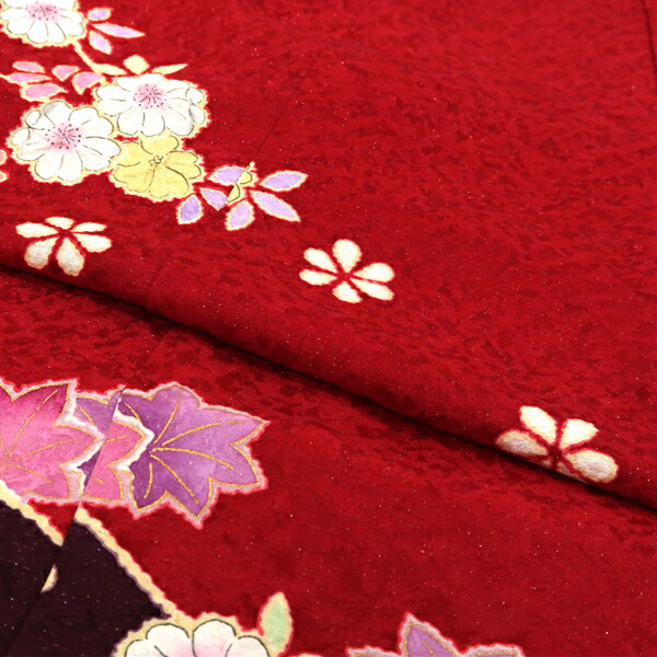 早い者勝ち❗️最安値中❗️お仕立て上り高級振袖 辻ヶ花 絞り 正絹