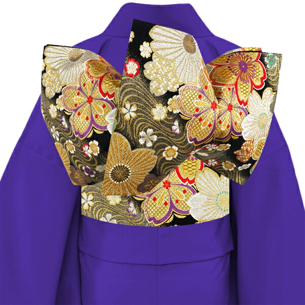 楽天市場】≪15%OFFクーポンあり≫廣部商事 振袖用 袋帯 黒 仕立て