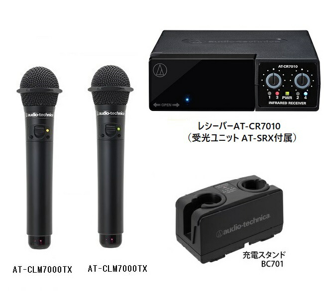 楽天市場】オーディオテクニカ (audio-technica）AT-CLM7000TX 赤外線