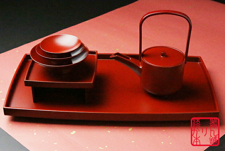 屠蘇器 お屠蘇セット 本漆塗り 桐箱 楽山 木製 お屠蘇セット 屠蘇器