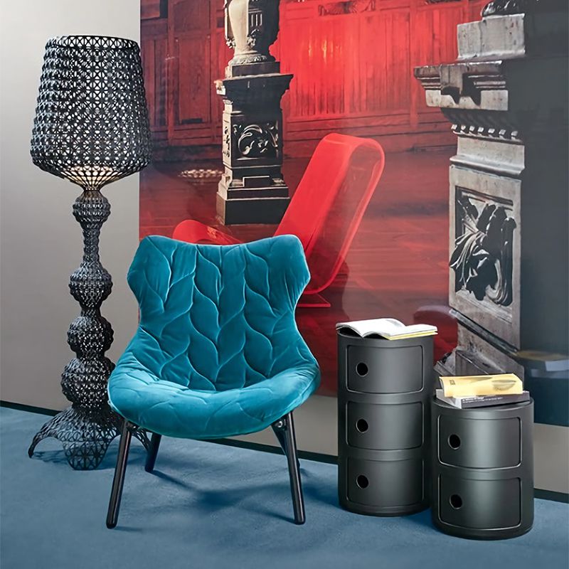 Kartell カルテル コンポニビリ3 3段 マットブラック 【公式通販】