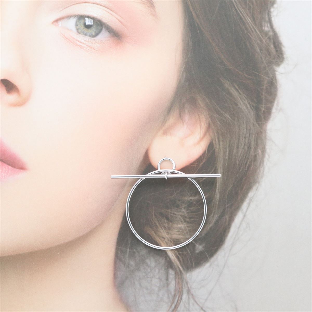 エルメス HERMES ループ MM ピアス エシャペ ピアス 《エシャペ》 PM