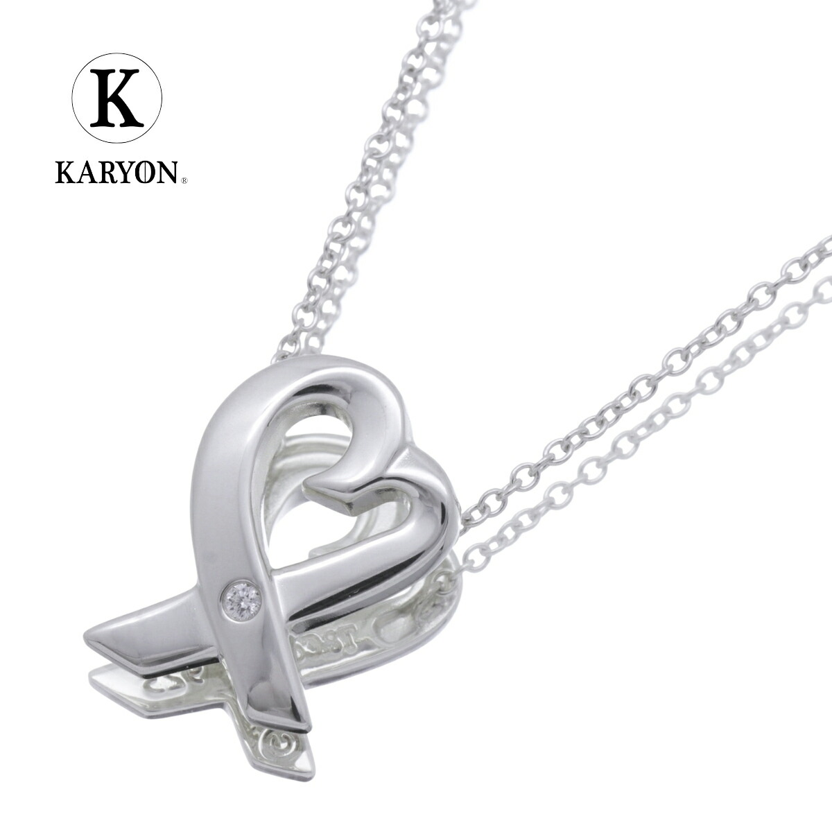 楽天市場】Tiffany & Co. ティファニー ラビング ハート ブローチ