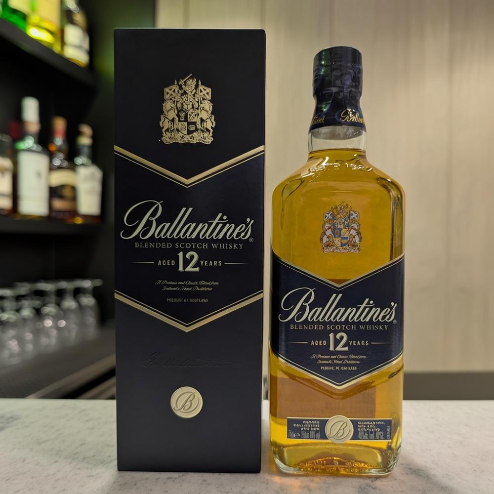 楽天市場】バランタイン 12年 750ml 40度 箱付プラキャップ Ballantine
