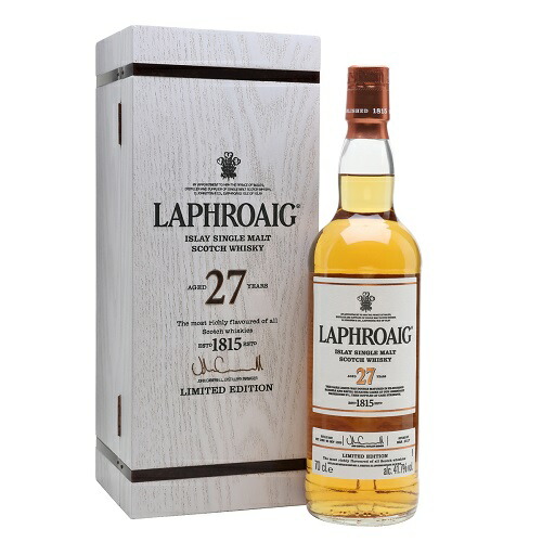 楽天市場】ラフロイグ 27年 700ml 41.7度 木箱付 (Laphroaig 27YO