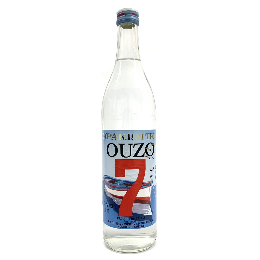 楽天市場】ウゾ 7 700ml 37.5度 OUZO 薬草香草系リキュール ギリシャ産