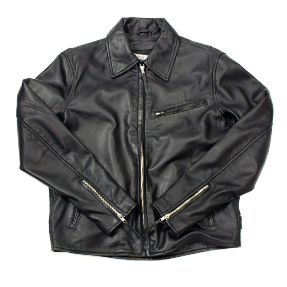 ✴︎R.NEWBOLD 上質本革ラムレザーライダースジャケット