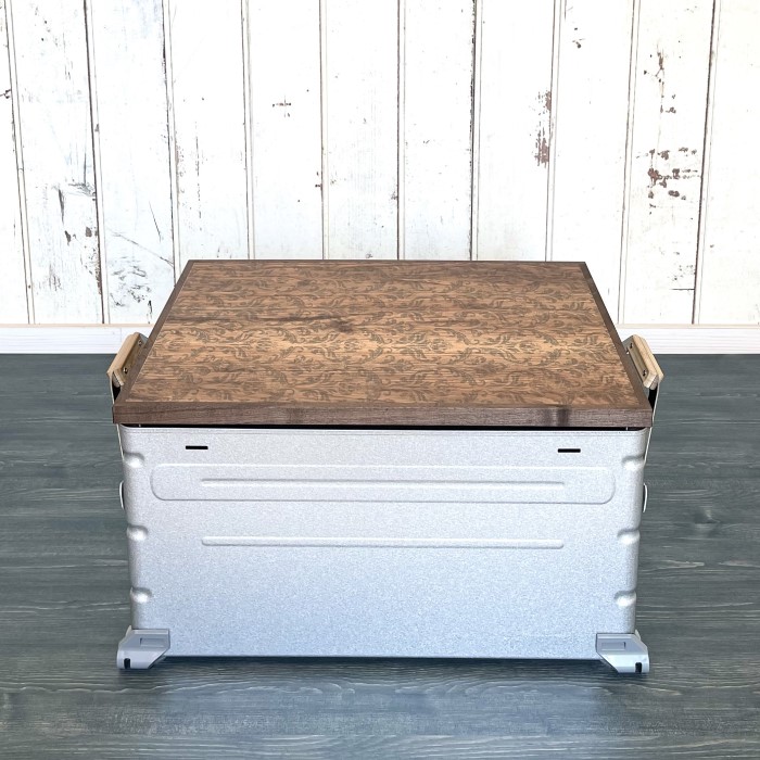 楽天市場】シェルフコンテナ 25タイプ専用 スライド式天板 木目調