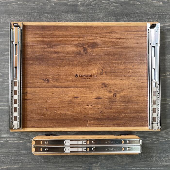 楽天市場】シェルフコンテナ 25タイプ専用 スライドレール式天板 玉杢