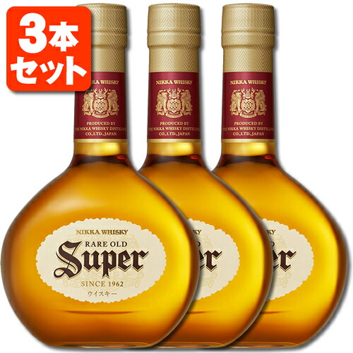 楽天市場】【3本セット送料無料】アサヒ スーパーニッカ 43度 700ml×3