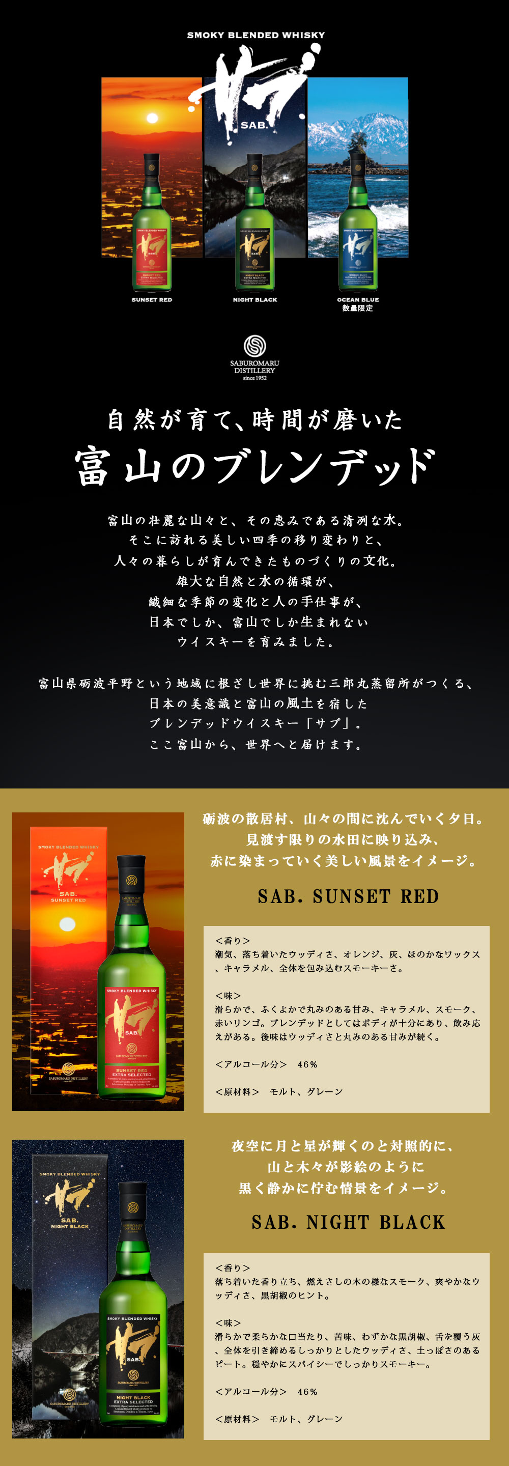 楽天市場】【1ケース（10本）セット送料無料】 若鶴酒造 サブ サン