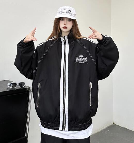 楽天市場】♪S~L展開♪3色 ライン ベースボールジャケット スタジャン