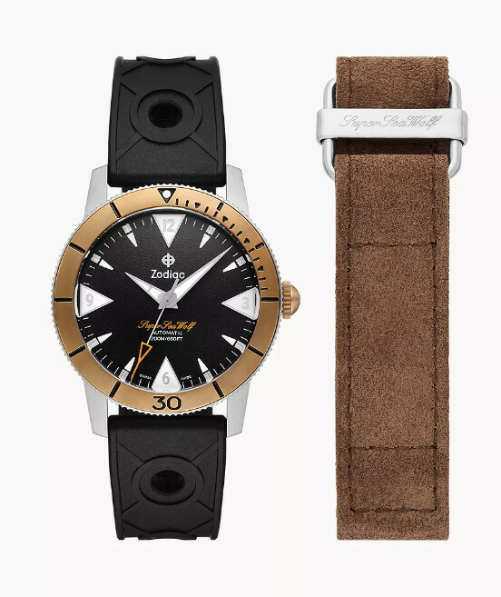 楽天市場】限定182本 スイス製 ZODIAC ゾディアック × Huckberry Sea