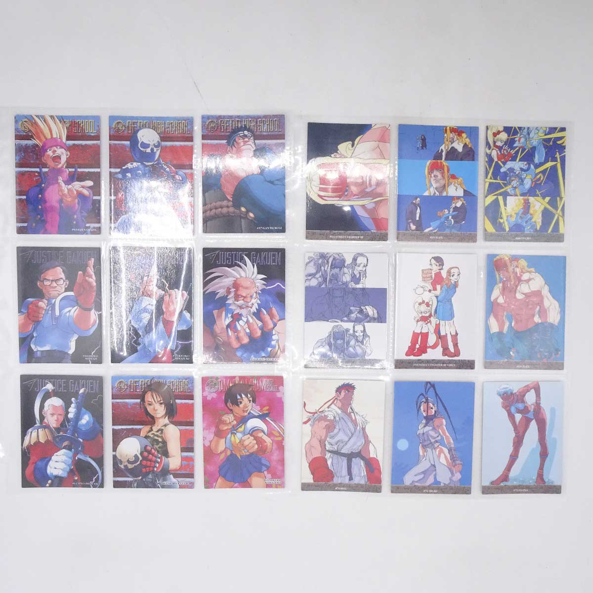 カードダスマスターズALL CAPCOM WORLD 98 コンプリートセット