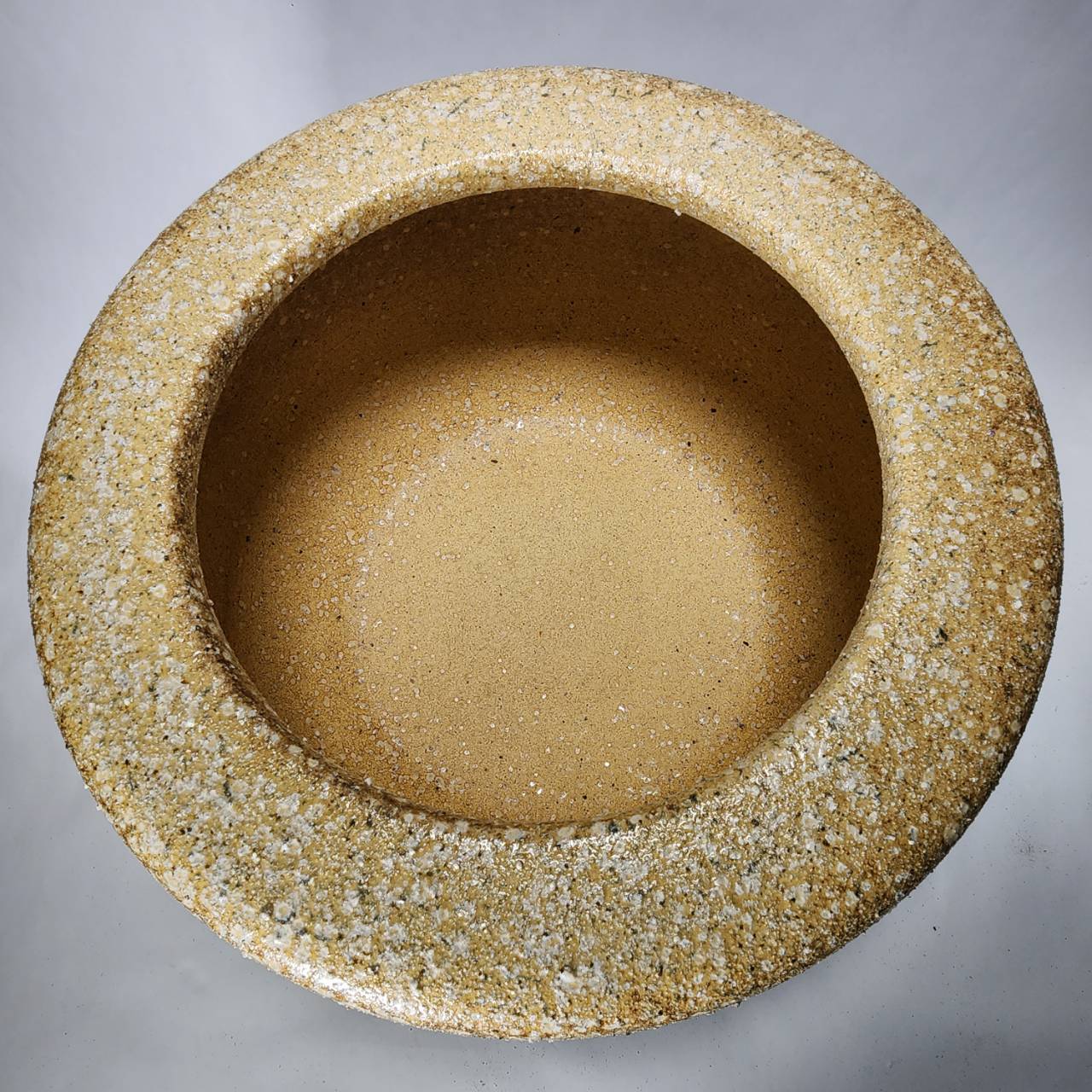 楽天市場】白砂火鉢 15号 高級本わら灰付 10L（信楽焼き・陶器・火鉢