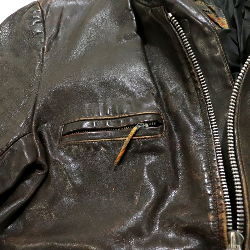 楽天市場】70s ヴィンテージ British Cycle Leathers カナダ製 ダブル