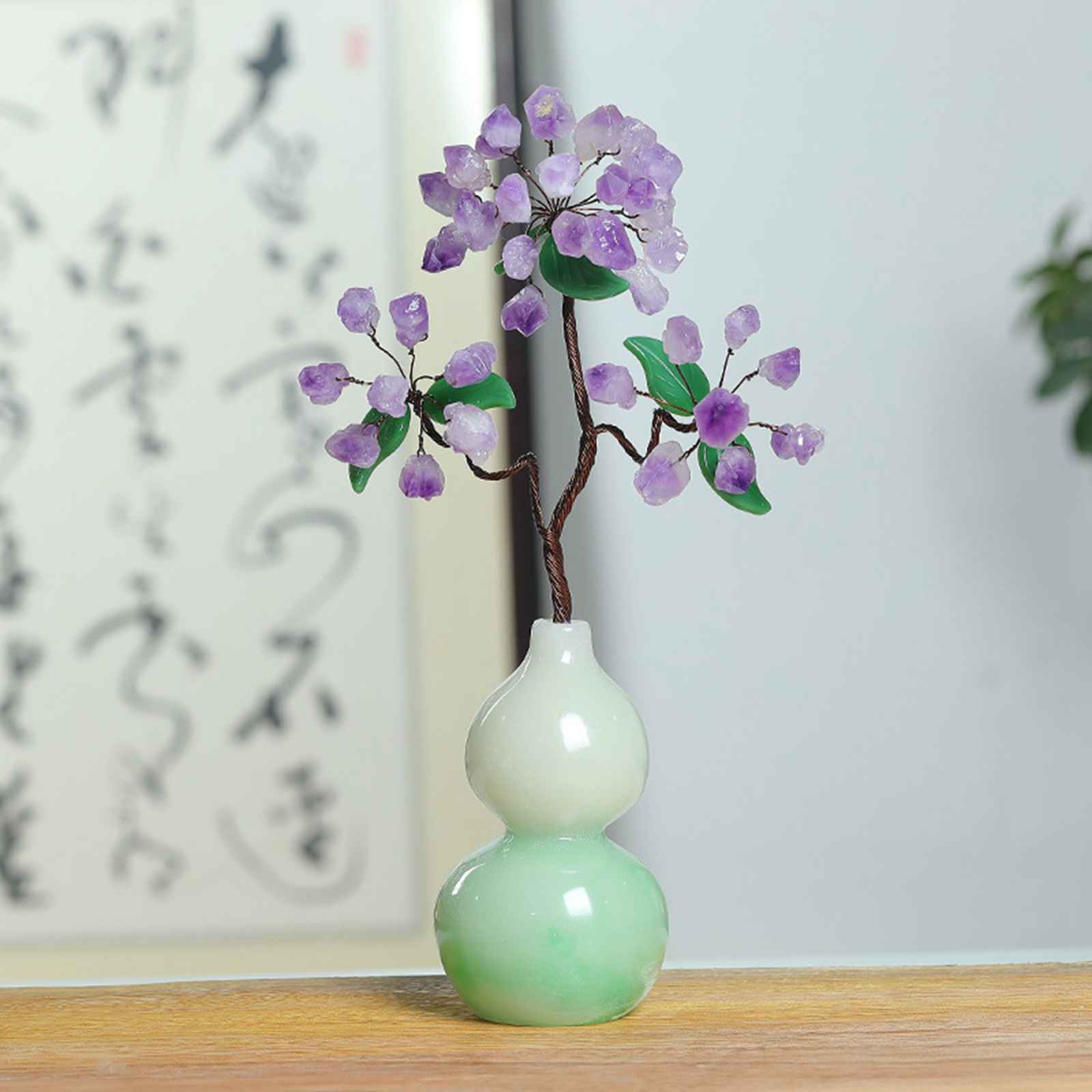 楽天市場】ひょうたん 瓢箪 風水グッズ 置物 クリスタル ガラス 浄化用