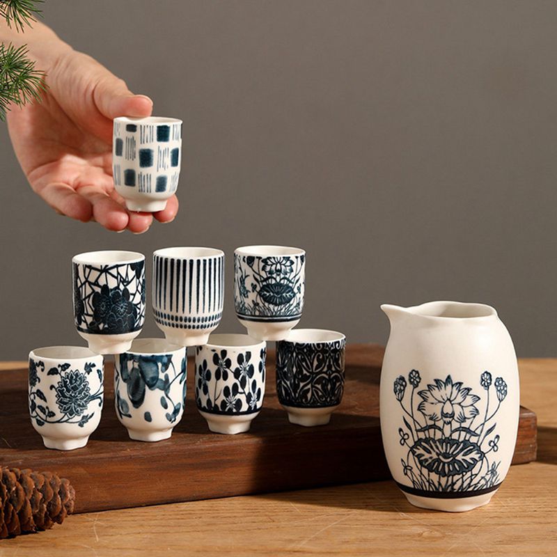 楽天市場】酒器 セット お猪口セット おちょこ ぐい呑み8個セット 徳利