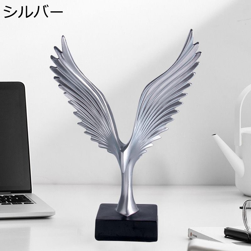 楽天市場】1個 大鵬の羽飾り ワシの像 翼の置物 翼を広げる像 ミニ