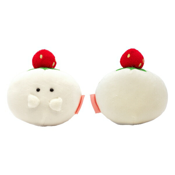 楽天市場】もちっとわがしさん ボールチェーン付き マスコット【いちご