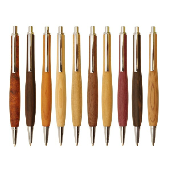 楽天市場】Shape 木軸シャープペンシル ノック式 0.5mm【栗こぶ杢