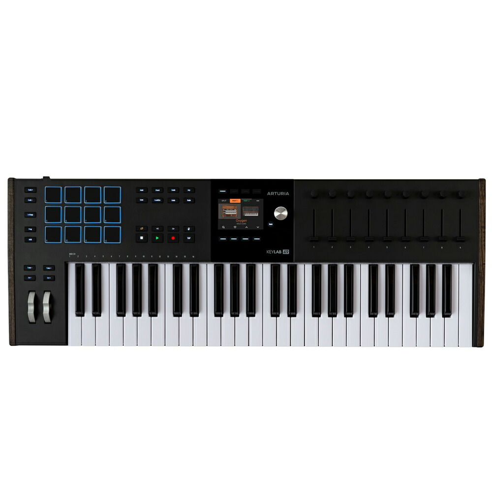 楽天市場】m-audio keystation49 mk3 usb midiキーボード 49鍵
