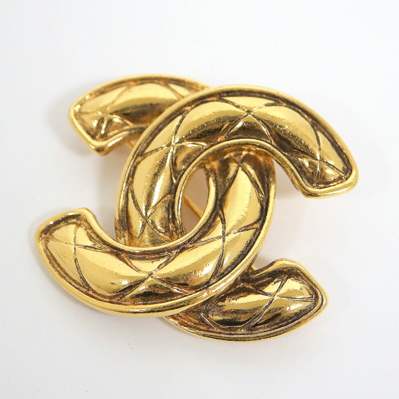 CHANEL ロゴブローチ 1153