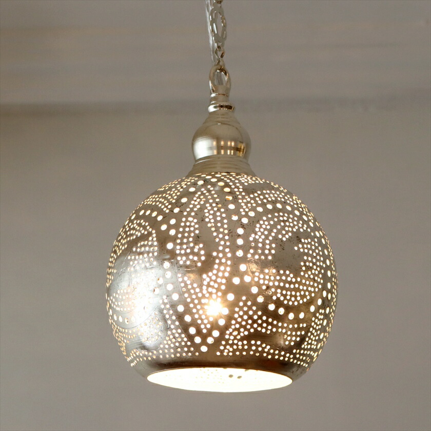 楽天市場】メタルシェード・モロッコランプΦ16cm Moroccan Metal shade