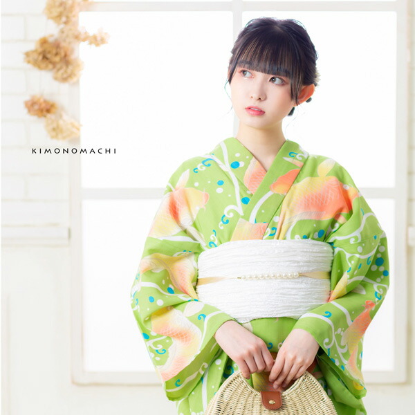 楽天市場】【Prices down】KIMONOMACHI オリジナル 浴衣 2点セット