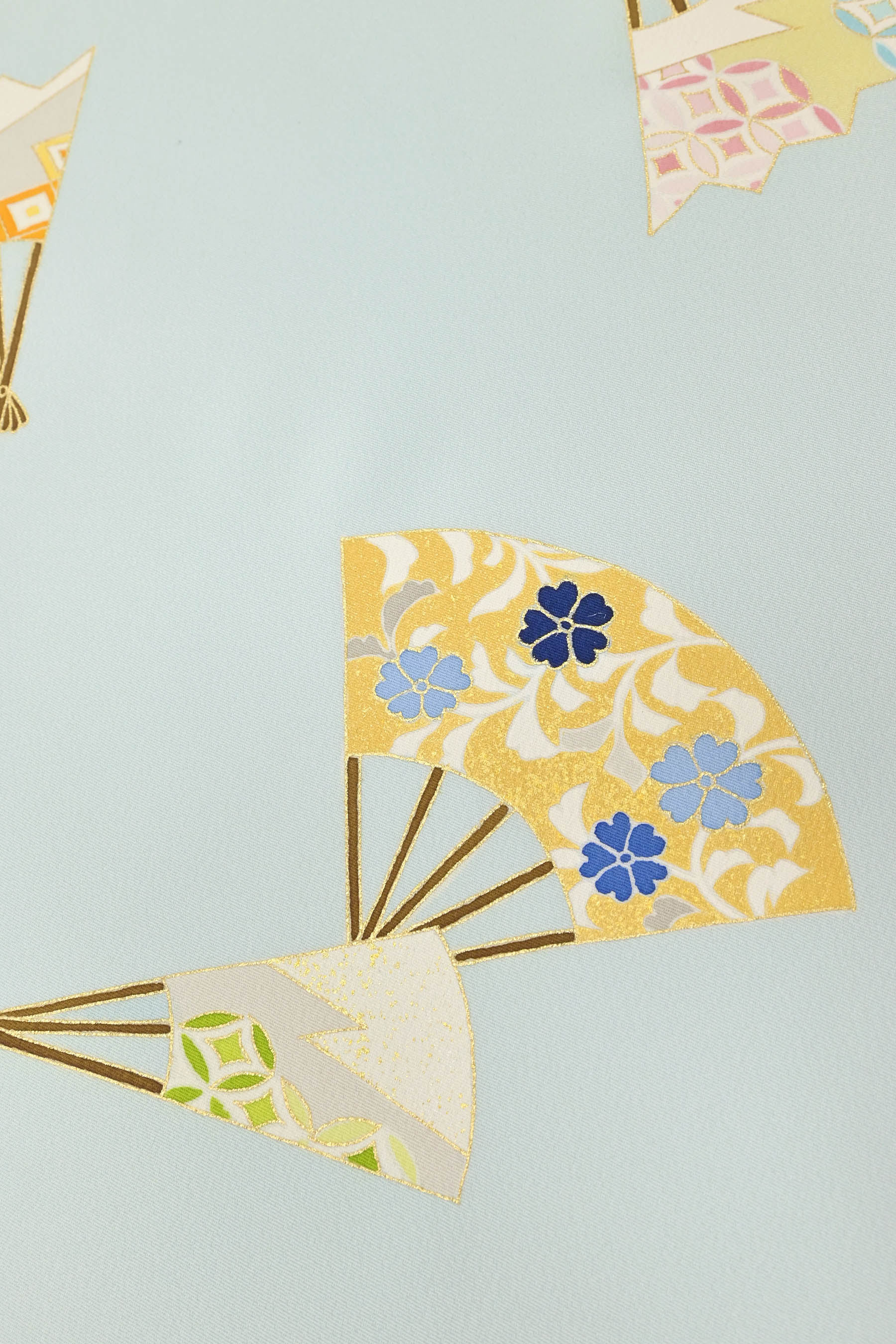 楽天市場】○【京随一の老舗染匠】 特選手描き京友禅付下げ着尺 「有職