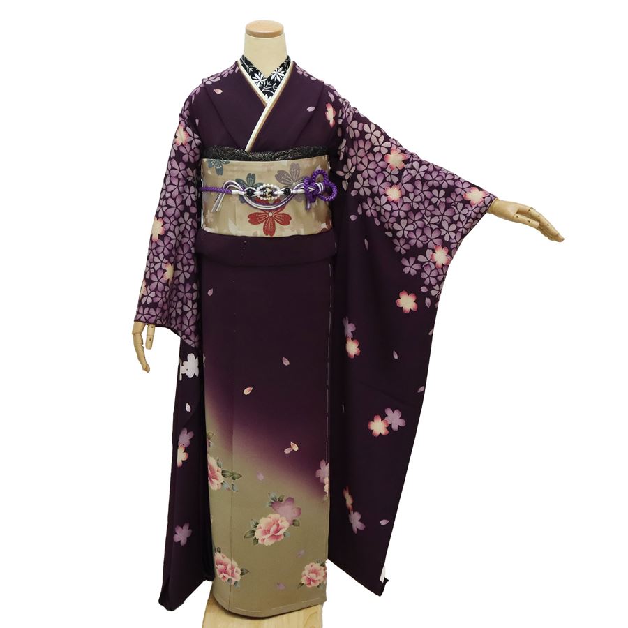 楽天市場】振袖 振り袖 袋帯フルセット 正絹 新品 未使用 マイサイズ