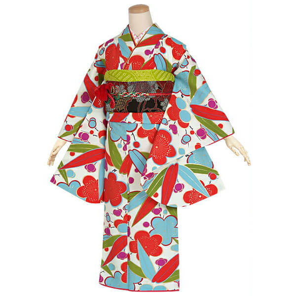 楽天市場】【レンタル】九重 ジュニア 振袖 レンタル フルセット