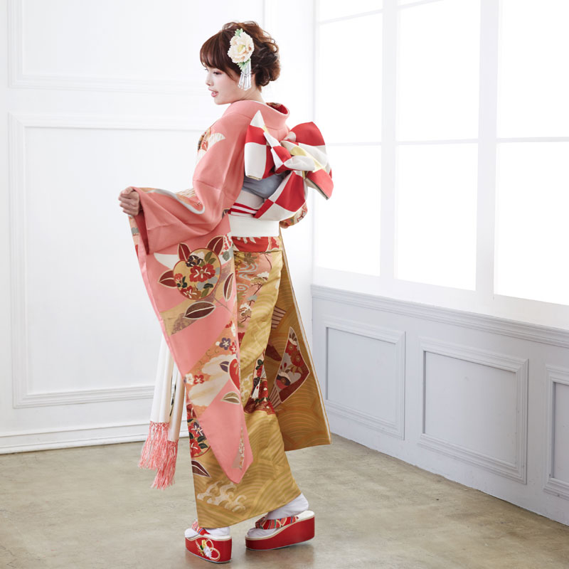 楽天市場】成人式早割クーポン10％オフ【振袖 レンタル】RS879 正絹